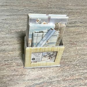 NIB Fabrice de Villeneuve Tri-Coastal stationery set
